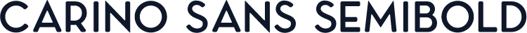 Carino Sans SemiBold