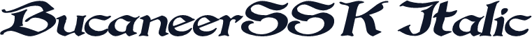 BucaneerSSK Italic