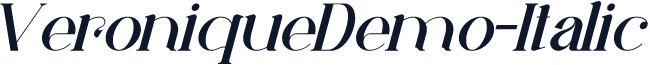 VeroniqueDemo-Italic