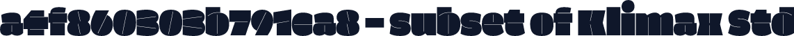 a4f860303b791ca8 - subset of Klimax Std