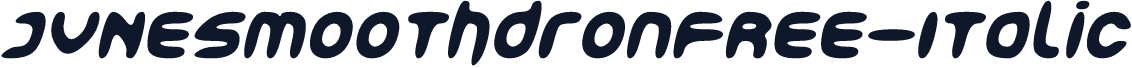 JVNESmoothdronFREE-Italic