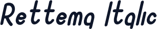 Rettema Italic