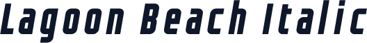 Lagoon Beach Italic