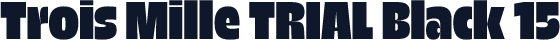 Trois Mille TRIAL Black 15