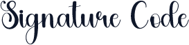 Signature Code