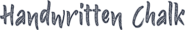 Handwritten Chalk