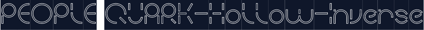 PEOPLE QUARK-Hollow-Inverse