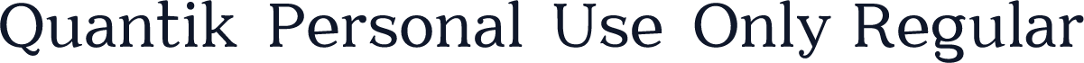 Quantik-Personal-Use-Only Regular
