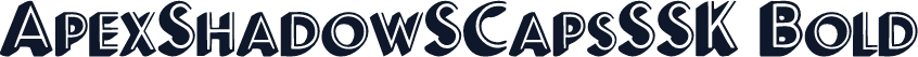 ApexShadowSCapsSSK Bold