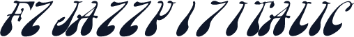 FZ JAZZY 17 ITALIC