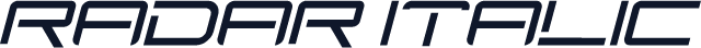 radar Italic