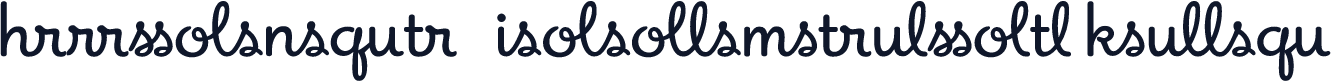 Apricot - Ligatures Two