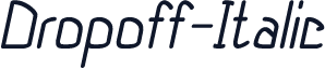 Dropoff-Italic
