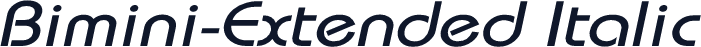 Bimini-Extended Italic