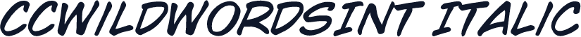 CCWildWordsInt Italic