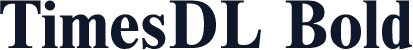 TimesDL Bold