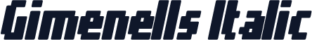 Gimenells Italic