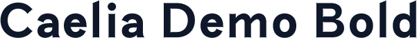Caelia Demo Bold