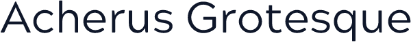 Acherus Grotesque