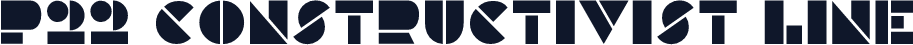 P22 Constructivist Line