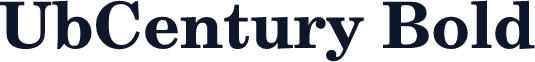 UbCentury Bold