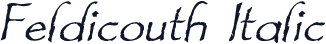 Feldicouth Italic