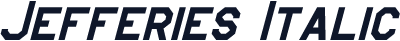Jefferies Italic