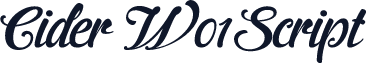 Cider W01 Script