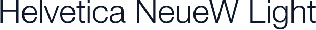 Helvetica NeueW Light