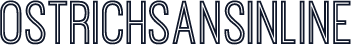 OstrichSansInline
