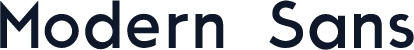 Modern Sans