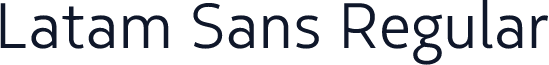 Latam Sans Regular