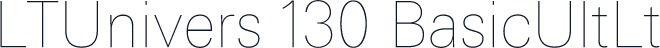 LTUnivers 130 BasicUltLt