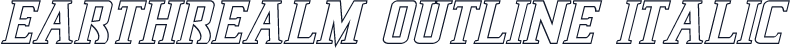 Earthrealm Outline Italic