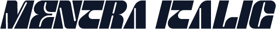 MENTRA Italic