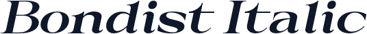 Bondist Italic