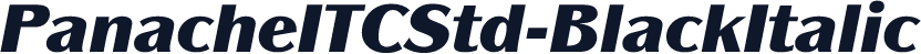 PanacheITCStd-BlackItalic