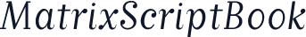 MatrixScriptBook