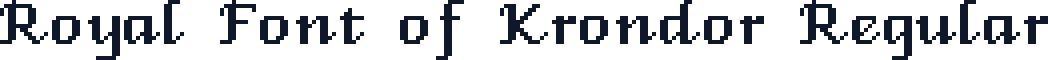Royal Font of Krondor Regular