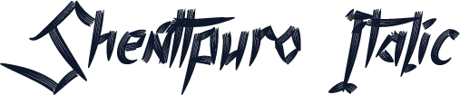 Shenttpuro Italic