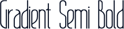 Gradient Semi Bold