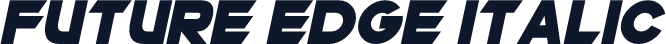 Future Edge Italic