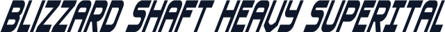 Blizzard Shaft Heavy SuperItal