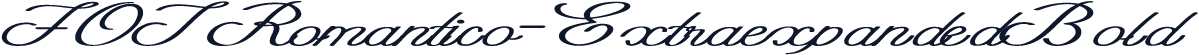 FOTRomantico-ExtraexpandedBold