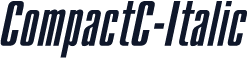 CompactC-Italic