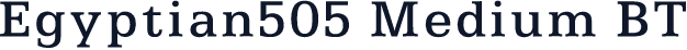 Egyptian505 Medium BT