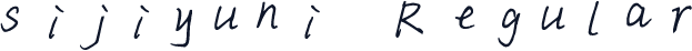 sijiyuni Regular