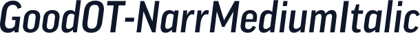 GoodOT-NarrMediumItalic