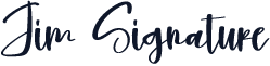 Jim Signature