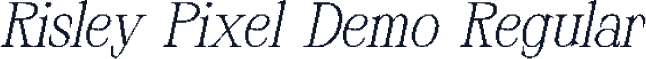 Risley Pixel Demo Regular